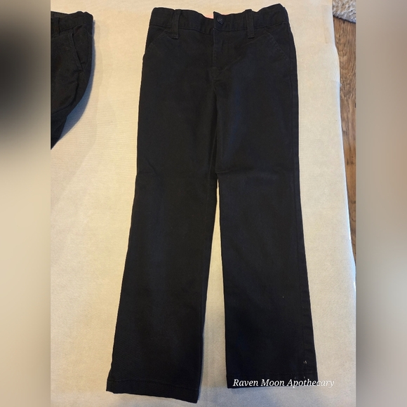 Girls Black Pants Size 6 - Picture 2 of 11